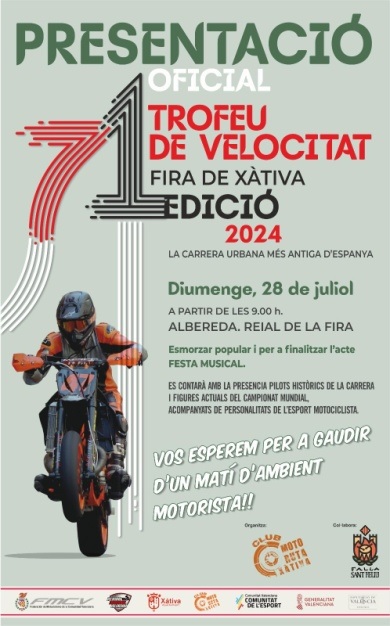 Trofeu de velocitat. Fira de Xativa