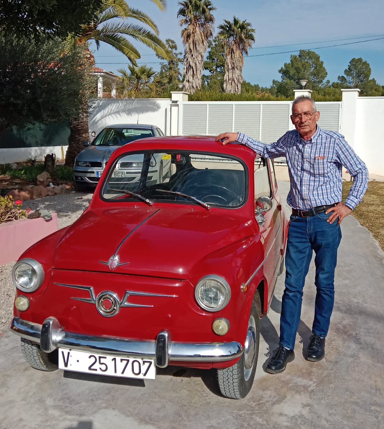 Claudio Blanco García. Socio número 461.